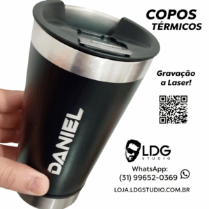 Copo Térmico Personalizado Gravação a Laser