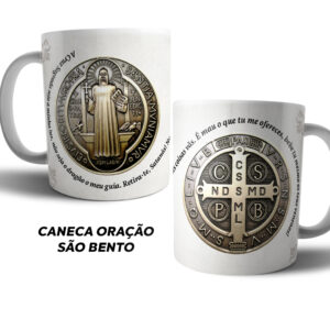 Caneca Oração São Bento