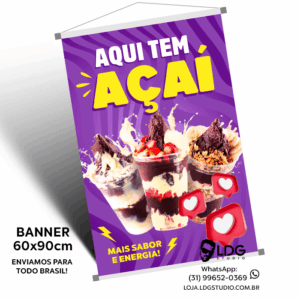 Banner Aqui Tem Açaí