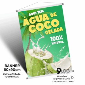 Banner Água de Coco
