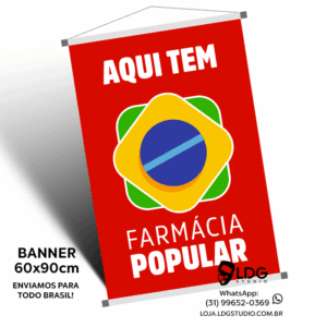 Banner Farmácia Popular