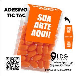 Adesivo Tic Tac