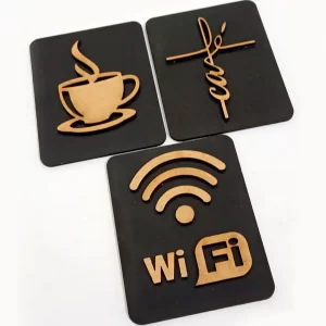 Plaquinhas Decorativas Cantinho Café