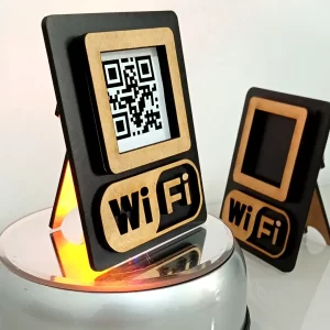 Plaquinha Decorativa Internet WiFi Sinalização