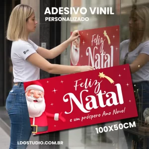 Adesivo Feliz Natal