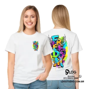 Camiseta Freedom Streetwear