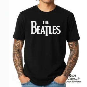 Camiseta The Beatles Rock Roll