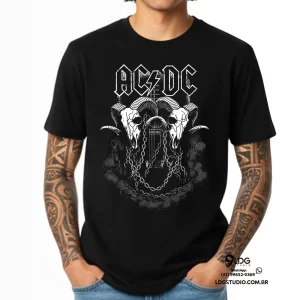Camiseta ACDC modelo 02