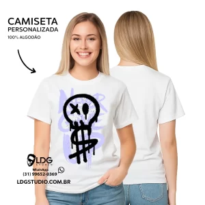 Camiseta Never Give Up personalizada frente