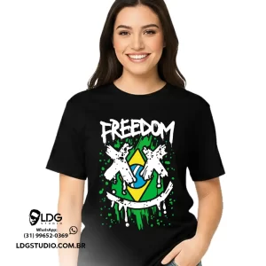 Camiseta Freedom XX Brasil Black