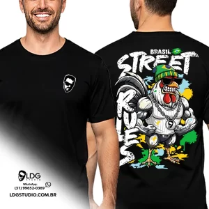 Camisetas Coleção Street Rules Galo
