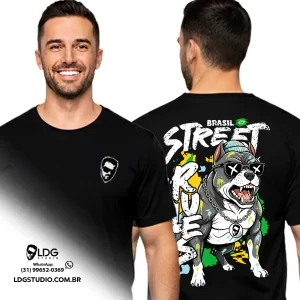 Camiseta Street Rules Pitbull