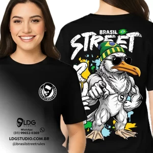 Camiseta Coleção Brasil Street Rules Gaivota