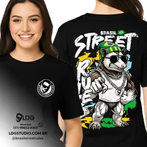 Camiseta Coleção Brasil Street Rules Gambá