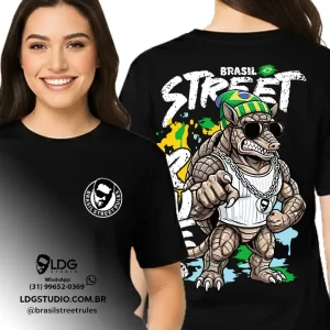 Camiseta Coleção Brasil Street Rules Tatu