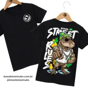 Camiseta Coleção Brasil Street Rules Paca