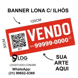 BANNER ILHÓS 120X50 CM