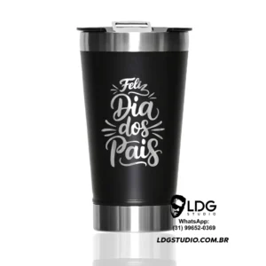 Copo Térmico 473ml Feliz Dia dos Pais Modelo 002